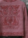 INTO THE EAST 25 Autumn/Winter Pink Embroidered Button Tussah Silk Suit ITE-E1DGAW021PK22SU-FEN Pink